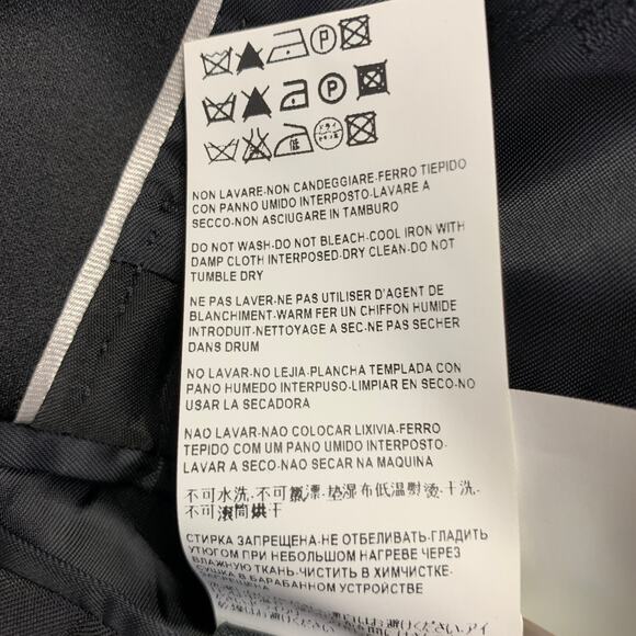 VERSACE COLLECTION Size 40 Black Acetate Blend Peak Lapel Sport Coat - Picture 11 of 11